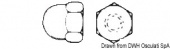 Osculati A4-1587-08 - Гайка шестигранная колпачковая 316.1587/8 UNI 5721 DIN 1587 8 мм 10 шт (10 шт.)