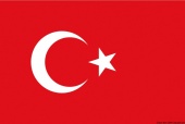 Osculati 35.442.01 - Флаг Турции гостевой 20 х 30 см 