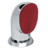Vetus YOG316R Cowl ventilator Ø 125 mm ID, type Yogi, Stainless Steel AISI 316, with red interior (incl. ring and nut)