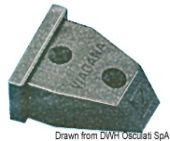 Osculati 62.248.60 - Законцовка для погона из нейлона амортизирующая 31 мм (2 шт)