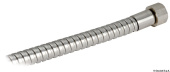 Osculati 15.248.80BU - Встраиваемый палубный душ New Edge Ø70x40,5мм с лейкой Boris и шлангом из нержавеющей стали 2,5м в белом корпусе с крышкой из нержавеющей стали (10 шт)
