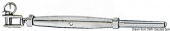 Osculati 07.191.06 - Талреп с неподвижной вилкой и наконечником для обжима на тросе 6 мм 