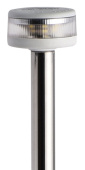 Osculati 11.039.50 - Складная световая мачта с потайной проводкой и огнём Evoled 360° из белого пластика 60 см