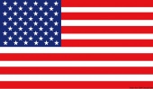 Osculati 35.444.04 - Флаг США гостевой 50 x 75 см 
