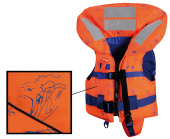 Osculati 22.482.45 - Спасательный жилет детский пенопластовый с паховой поддержкой Top Quality SV-150 150N до 15 кг 