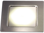 LED светильник квадратный BÅTSYSTEM/FRILIGHT Vega Square встраиваемый 75x75 мм