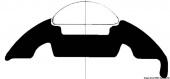 Osculati 44.480.16 - Белый ПВХ профиль основа 35 мм (24 м.)