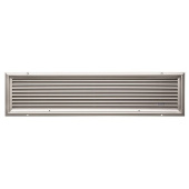 Vetus ASVREC60 Rectangular Louvered air suction vent type ASVREC 60