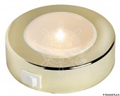 Osculati 13.831.11 - Точечный светильник BATSYSTEM Sun наружного применения, 12В 10Вт, с галогеновой лампой G4 (1 компл. по 1 шт.)
