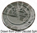 Osculati 03.150.78 - Bellow with ring nut for remote control cables 