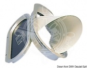 Osculati 19.041.00 - Универсальный дефлектор для иллюминатора любой модели  350x400 мм  (2 компл. по 1 шт.)