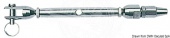 Osculati 07.385.06 - Талреп с клиновым креплением для троса 3 мм 