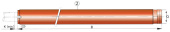 Vetus BS30/+ - Валопроводы со стальной дейдвудной трубой BS