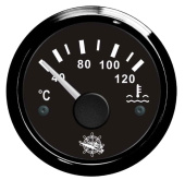 Osculati 27.320.08 - Указатель температуры воды 40/120° черный/черный