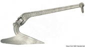 Osculati 01.145.27 - Якоря LEWMAR C.Q.R® - штампованная сталь горячего цинкования 28 кг 
