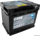 Osculati 12.404.02 - Пусковой аккумулятор Exide Premium 64 Ач