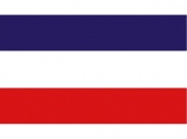 Флаг земли Шлезвиг-Гольштейн Германия