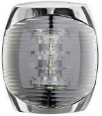 Osculati 11.060.24 - Кормовой огонь светодиодный Sphera II белый 135° 12/24 В 2 Вт 80 x 52 x 92 мм из нержавеющей стали