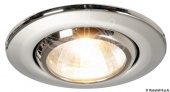 Osculati 13.436.01 - Встраиваемый галогенный точечный светильник Merope, 12 В, зеркальная полировка 