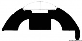 Osculati 44.480.18 - Белый ПВХ профиль основания 45 мм (24 м.)