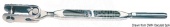 Osculati 07.184.04 - Резьба левая - шарнирная вилка для талрепа Ø троса 5 мм 