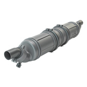 Vetus NLP375 Rotatable waterlock/muffler type NLP375, (10 L), with rotating inlet and outlet for Ø 75 mm hose