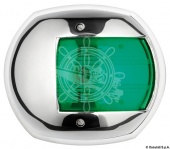 Osculati 11.411.72 - Навигационые огни Maxi 20 из нержавеющей стали 12 В/112,5° правый зеленый 