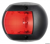 Osculati 11.440.01 - Бортовой огонь Sphera Design Classic 20 LED красный 112,5° 12 В 0,8 Вт 90 x 79 x 50 мм в чёрном корпусе для судов до 20 м