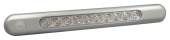 Osculati 13.192.11 - Накладной 10 LED светильник водонепроницаемый IP66 12В 5.4Вт 450Лм хромированный корпус с выключателем