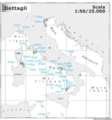 Osculati 70.051.14 - Морская карта Navimap IT345-IT346