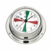 Кварцевые судовые часы BARIGO 683CRFS ø110 мм хромированные