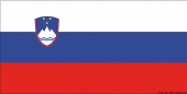 Osculati 35.441.01 - Флаг Словении гостевой 20 х 30 см 