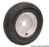 Osculati 02.013.06 - Надувные колеса для высокоскоростных трейлеров 4/10" 470х115  мм 360 кг