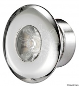 Osculati 13.429.05 - Встраиваемый светодиодный светильник для дежурного освещения 12 В 0,3 Вт синий 