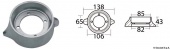 Osculati 43.530.10 - Алюминиевый кольцевой анод для Sail Drive Ø 105 мм 