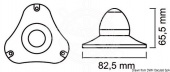 Osculati 11.061.01 - Светодиодный ходовой и стояночный огнь 360° Sphera II для судов до 50 м белый 