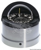 Osculati 25.084.11 - Компас RITCHIE Navigator 4'' 1/2 (114 мм) с компенсаторами и подсветкой, с нактоузом, с плоской картушкой, Черный-черный 