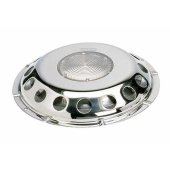Vetus UFOTR Deck ventilator (stainless steel AISI 316) type UFO TRANS (incl. synthetic trim ring with mosquito screen)
