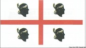 Osculati 35.443.02 - Флаг Сардинии из полиэфирного флагдука 30 х 45 см 