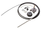 Vetus HZFKIT11 High performance ZF cable steering kit up to 125 HP, incl. Helm, 90° bezel and 11 ft. (335.5 cm) cable