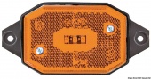 Osculati 02.021.52 - Светодиодный фонарь ELLEBÌ Габаритный боковой с кронштейном оранжевый Тип 2