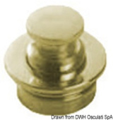 Osculati 38.181.27 - Polished brass knob 19 mm 