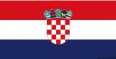 Osculati 35.457.04 - Флаг Хорватии гостевой 50x75 см 