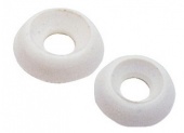 Osculati 37.322.05BI - Пластиковые шайбы из белого полиамида с бортиком 5 мм Ø 15 мм в коробке 100 шт 