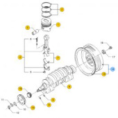 Vetus STM7809 Flywheel + gear ring