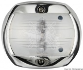 Osculati 11.446.04 - Светодиодный навигационный огонь Compact 12 LED из нержавеющей стали, белый кормовой 135°, 12 В 