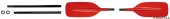 Osculati 34.470.12 - Весло двойное разборное 2200 х 28 мм из анодированного алюминия и лопастью из АБС-пластика 