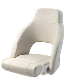 Vetus CHADMW - Кресло спортивное ADMIRAL, flip-up (сиденье м .б. поднято), с боковой поддержкой, белое