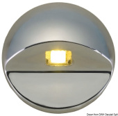 Встраиваемый светодиодный светильник Alcor для дежурного освещения LED 12/24В Ø38 мм IP67 AISI 316