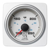 Индикатор температуры охлаждающей жидкости VDO AcquaLink Cool Water Temperature 52 мм
